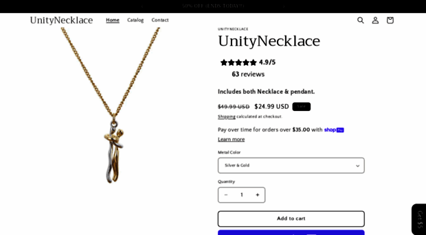 unitynecklace.com