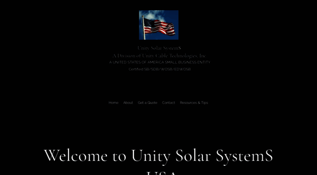 unitysolarsystems.com