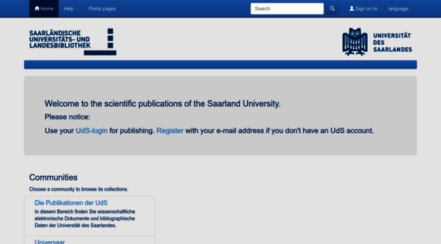 universaar.uni-saarland.de