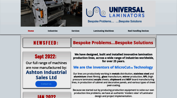 universal-laminators.com