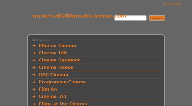 universal100ansdecinema.com