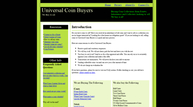 universalcoinbuyers.com