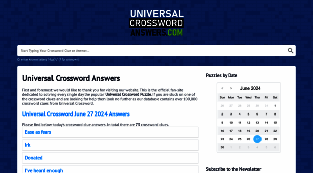 universalcrosswordanswers.com