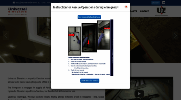 universalelevators.in