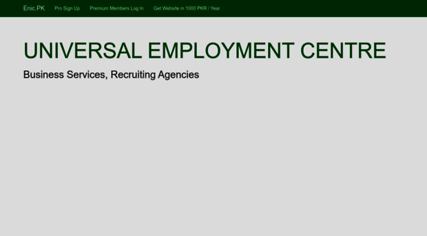 universalemploymentcentre.enic.pk