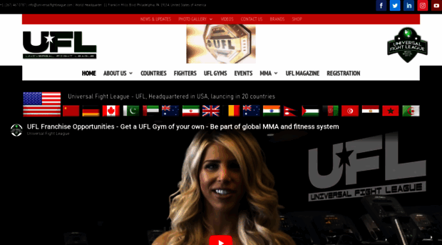 universalfightleague.com