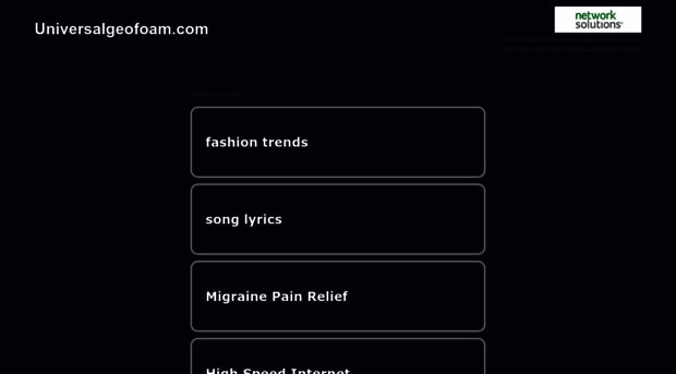 universalgeofoam.com
