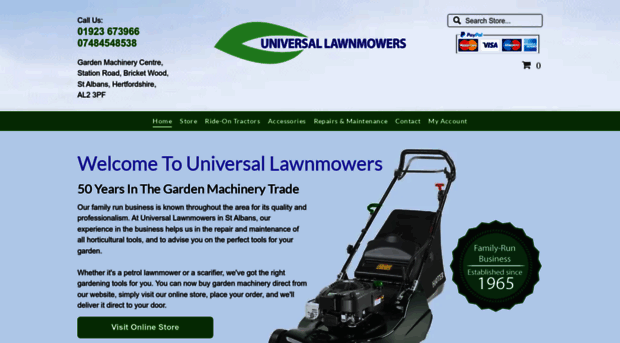 universallawnmowers.co.uk