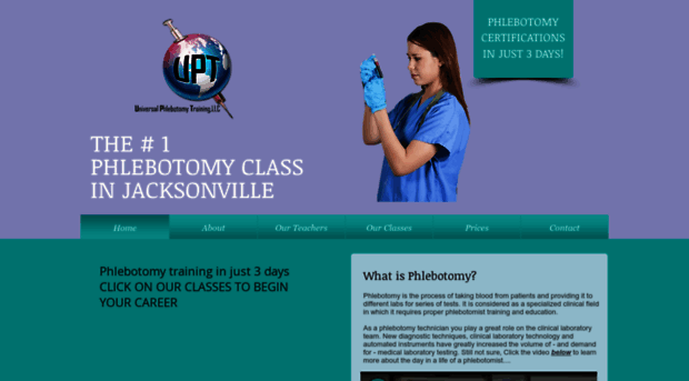 universalphlebotomytraining.com