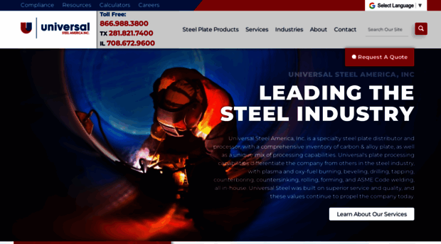 universalsteelamerica.com