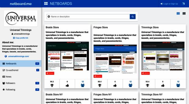 universaltrimmings.netboard.me