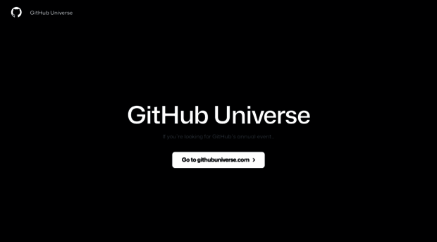 universe.github.com