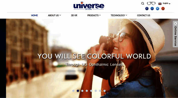 universeoptical.com