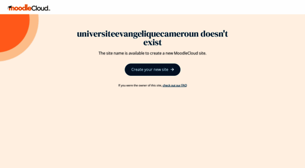 universiteevangeliquecameroun.moodlecloud.com