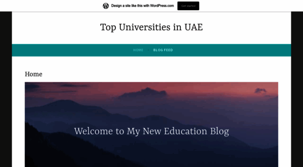 universitiesinuae.school.blog