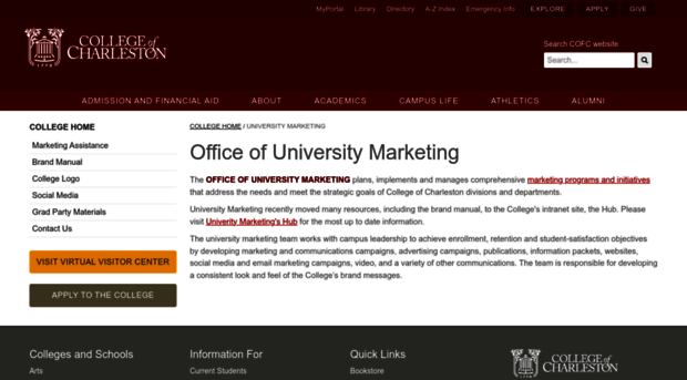 university-marketing.cofc.edu
