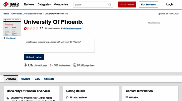 university-of-phoenix.pissedconsumer.com