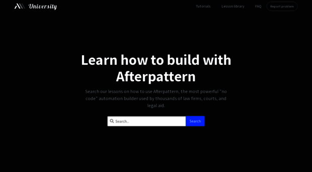 university.afterpattern.com