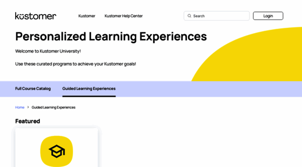 university.kustomer.com