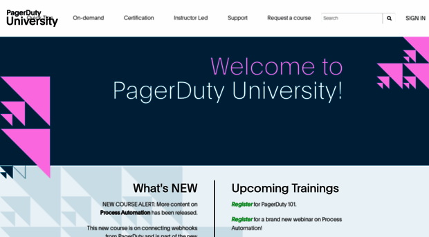 university.pagerduty.com