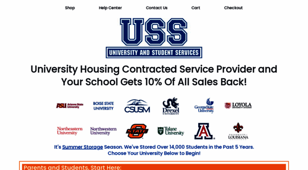 universityandstudentservices.com