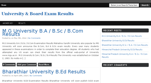 universityboardresults.com