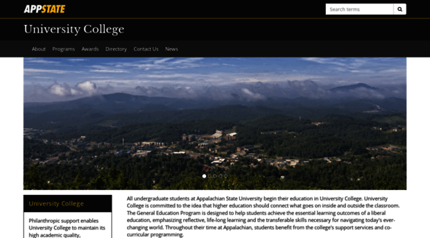 universitycollege.appstate.edu