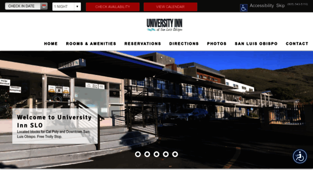 universityhotelsanluisobispo.com