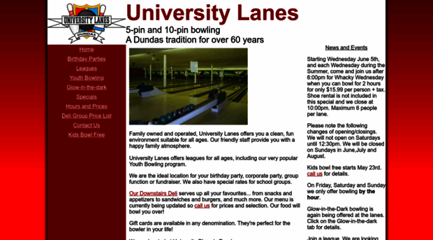 universitylanes.ca