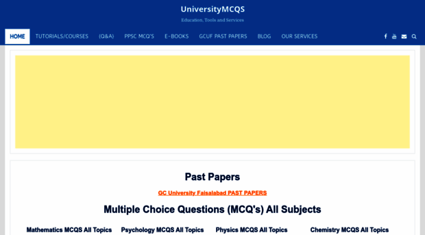 universitymcqs.com