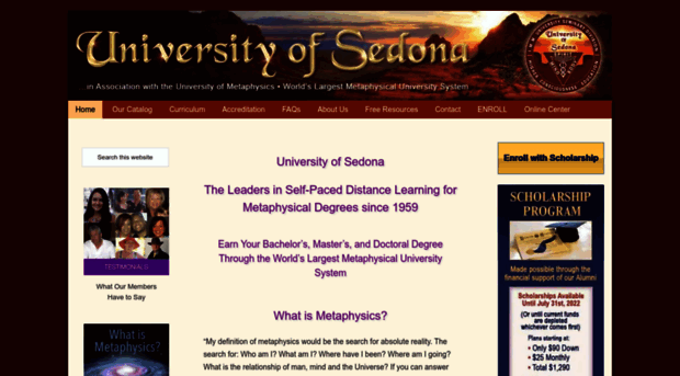 universityofsedona.com