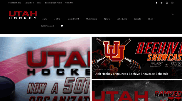 universityofutahhockey.com