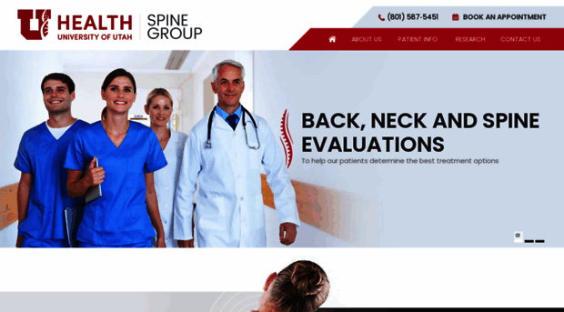 universityofutahspine.com