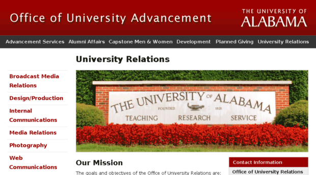 universityrelations.ua.edu