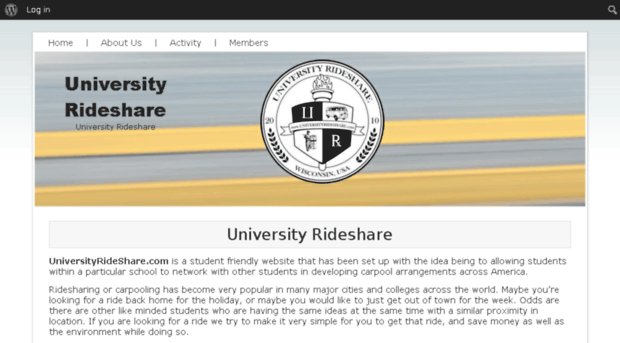 universityrideshare.com