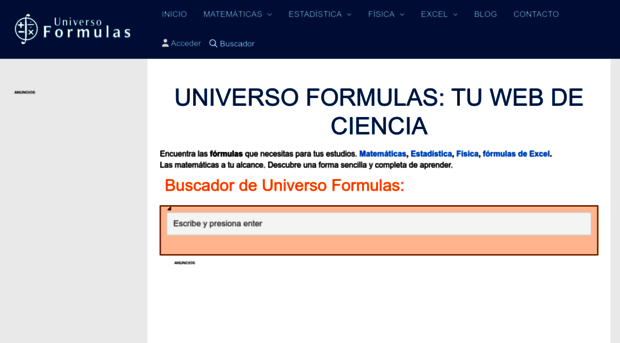 universoformulas.com