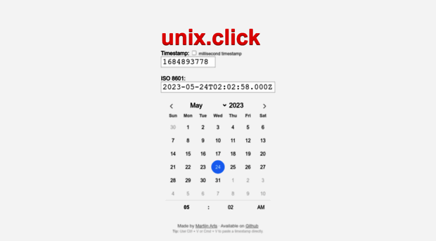 unix.click