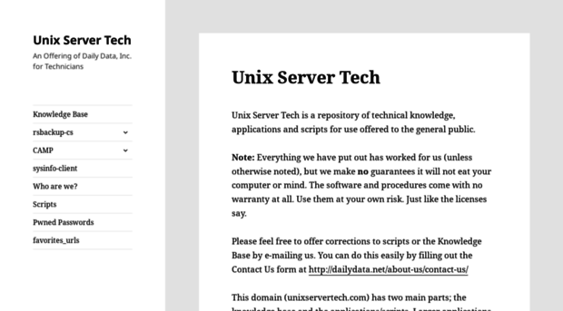 unixservertech.com