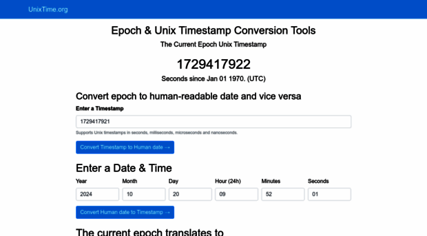 unixtime.org