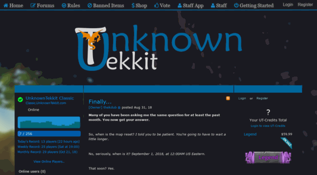 unknowntekkit.com