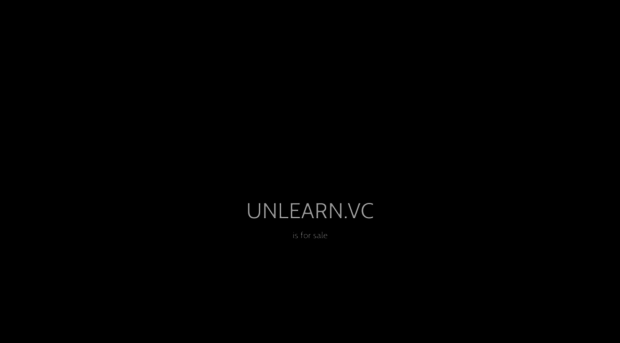 unlearn.vc