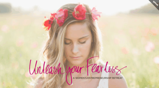 unleashyourfearless.splashthat.com