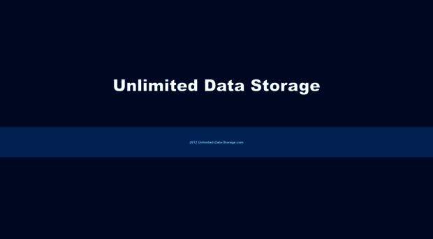 unlimited-data-storage.com