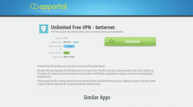 unlimited-free-vpn-betternet.apportal.co