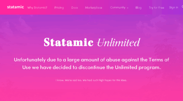 unlimited.statamic.com
