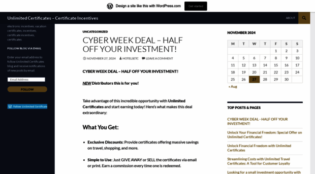 unlimitedcertificates.wordpress.com
