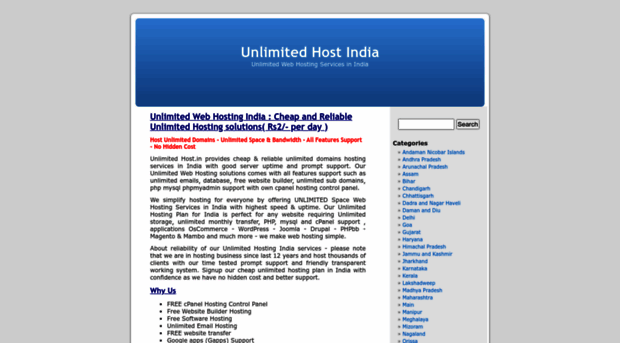 unlimitedhost.in