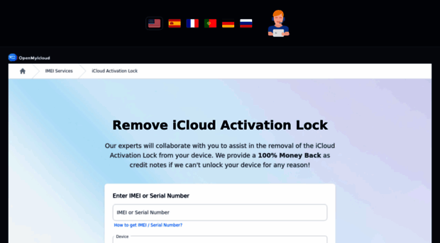 unlock.openmyicloud.net