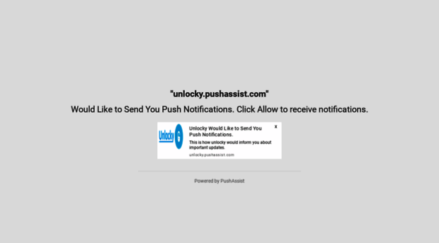 unlocky.pushassist.com