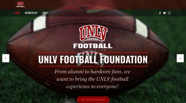 unlvfootballfoundation.com